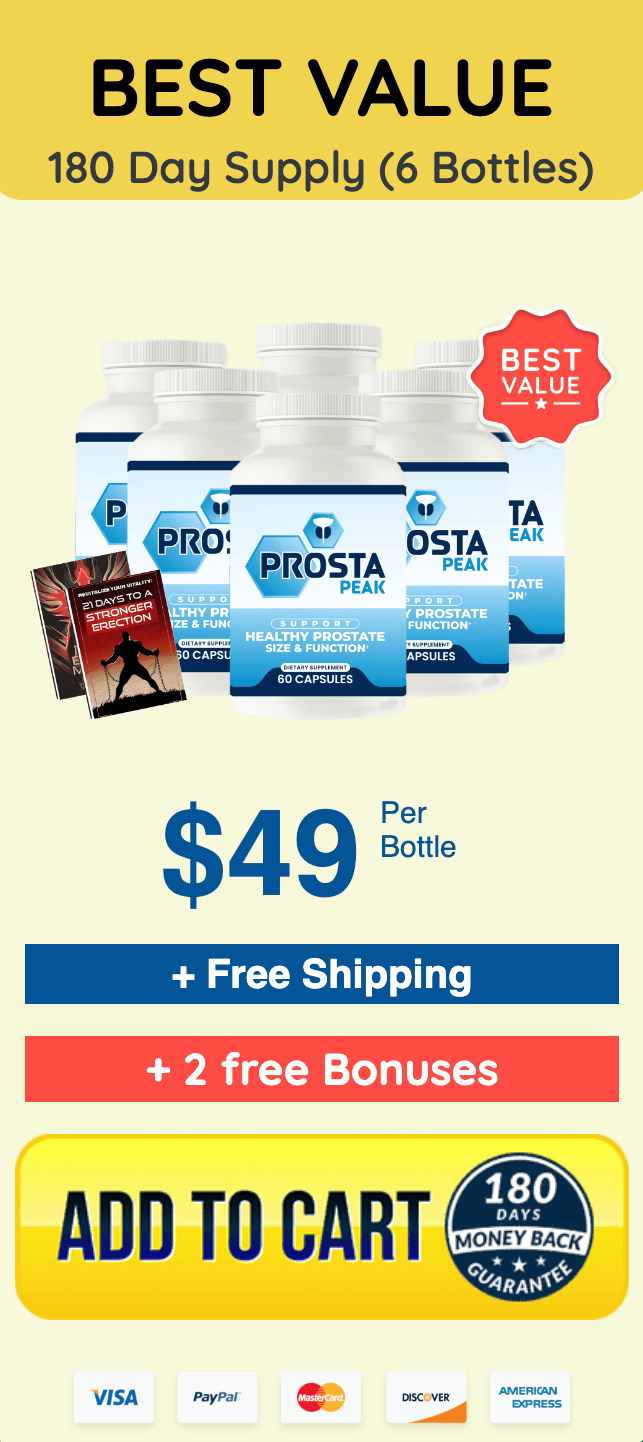 Bio Melt Pro Prosta Peak Buy 6 Bottles